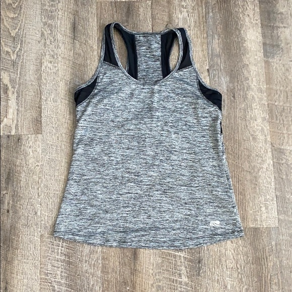 Marika grey and black tank - Picture 1 of 6
